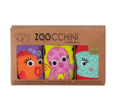 Εκπαιδευτικά βρακάκια Zoocchini Ocean Friends Girls 3 τεμ στο Bebe Maison