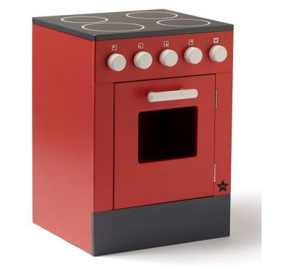 Ξύλινος φούρνος Kids Concept Bistrot κόκκινο στο Bebe Maison