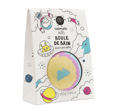 Παιδικά άλατα Bath bomb Galaxy Nailmatic ροζ/κίτρινο/γαλάζιο στο Bebe Maison