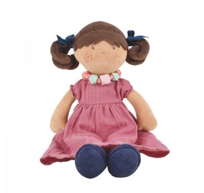 Υφασμάτινη κούκλα Bonikka Mandy 38 cm με βραχιολάκι φιλίας στο Bebe Maison