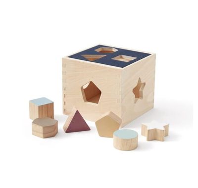Ξύλινο παιχνίδι αντιστοίχισης σχημάτων Kids Concept στο Bebe Maison