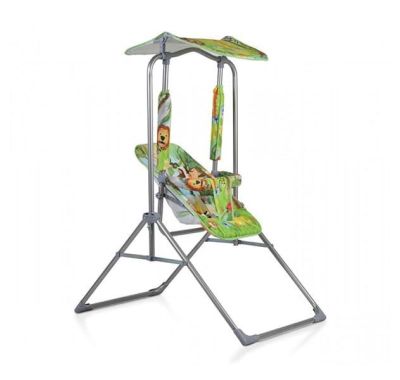 Κούνια εσωτερικού και εξωτερικού χώρου Cangaroo Garden Swing Funny Green στο Bebe Maison