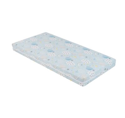 Βρεφικό στρώμα Kikka Boo Siesta 60x120 κοκκοφοίνικας Clouds blue στο Bebe Maison