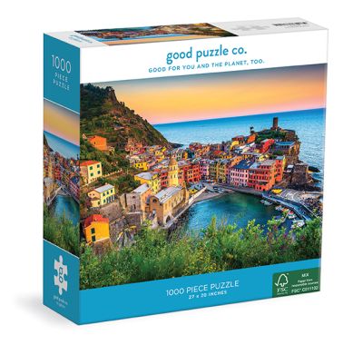 Παζλ Good Puzzle Company 1000 κομματιών sunset at cinque terre στο Bebe Maison