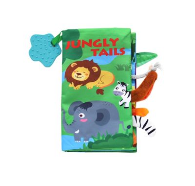 Εκπαιδευτικό βιβλίο δραστηριοτήτων Kikka Boo με μασητικό jungly tails στο Bebe Maison