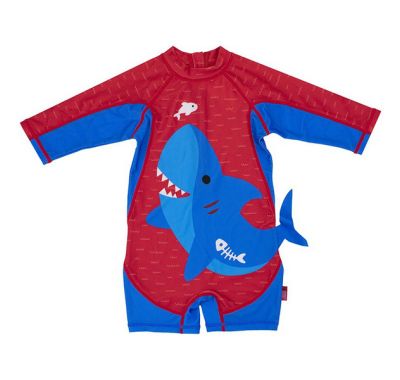 Baby swimsuit with upf50 zoocchini surf suit blue Shark 24-36M στο Bebe Maison