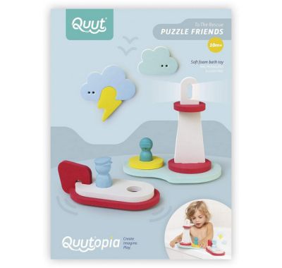Bathroom game - puzzle "lighthouse and boat" quut στο Bebe Maison