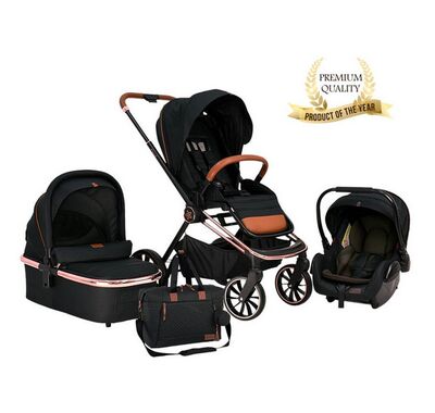 Πολυκαρότσι 3 σε 1 Bebe Stars Jewel volcano black στο Bebe Maison