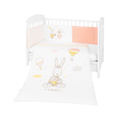 Σετ προίκας 2 τμχ 60/120 Kikka Boo Rabbits in Love στο Bebe Maison