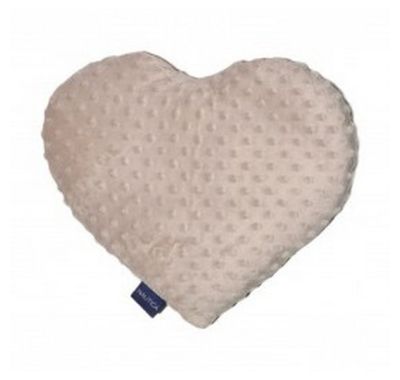 Διακοσμητικό μαξιλάρι βελουτέ Nautica καρδιά ανάγλυφο μόκα στο Bebe Maison