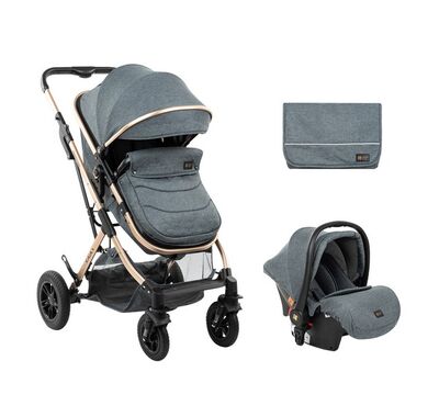 Πολυκαρότσι 3 σε 1 Kikka Boo Kaia dark grey στο Bebe Maison