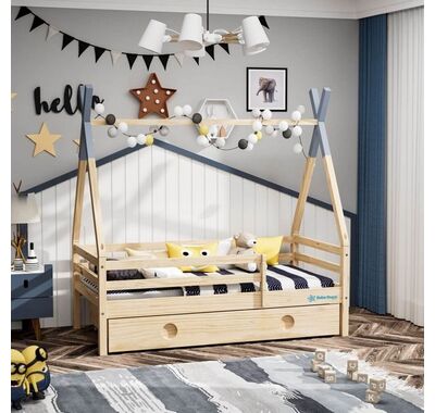 Κρεβάτι Bebe Stars Montessori galaxy στο Bebe Maison