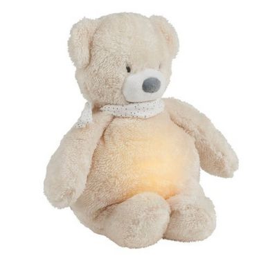 Nattou teddy bear with light, white sounds and melodies Sleepy beige στο Bebe Maison