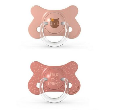Natural silicone pacifier 2 pcs Suavinex forest girl +4-18 months στο Bebe Maison