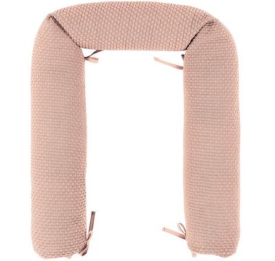 Nattou Susie and Bonnie baby bed protector pink knitted στο Bebe Maison
