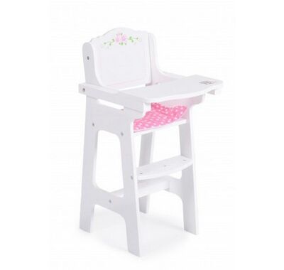 Wooden high chair for Kangaroo doll with cushion PH12B012 στο Bebe Maison