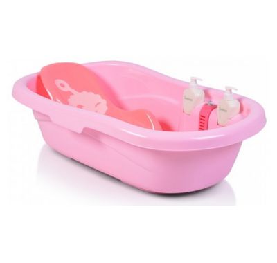 Μπανιέρα μωρού Moni Santorini pink στο Bebe Maison