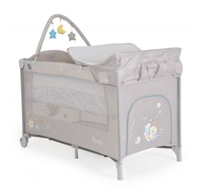 Διώροφο παρκοκρέβατο Cangaroo Sleepy Grey στο Bebe Maison