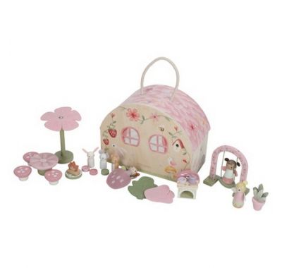 Ξύλινο κουκλόσπιτο Little Dutch Fairy Garden FSC στο Bebe Maison