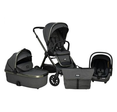 Πολυκαρότσι 3 σε 1 Bebe Stars Onyx Lava Grey 340-186 στο Bebe Maison