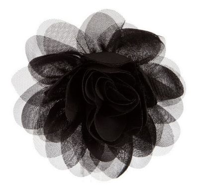 Αξεσουάρ για τα μαλλιά The Tiny Universe “Flower” All Black στο Bebe Maison