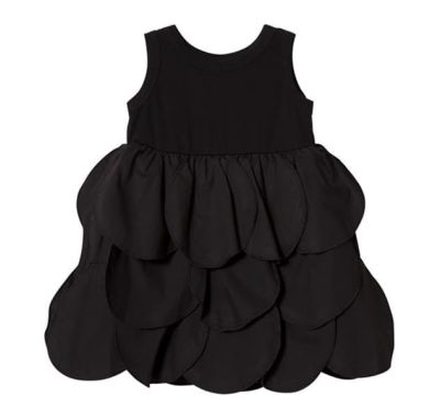 Παιδικό φόρεμα The Tiny Universe “The Tiny Circles Dress” All Black στο Bebe Maison