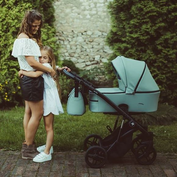 Πολυκαρότσι Milu Kids Atteso Ledo Mint 05 με δώρο τους αντάπτορες στο Bebe Maison