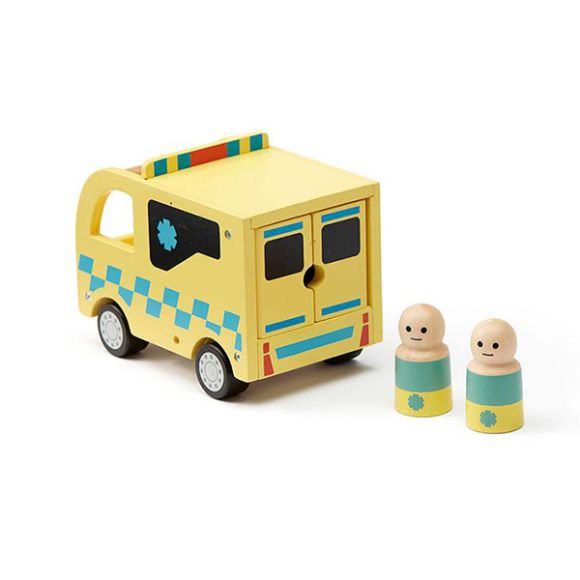 Wooden ambulance Kids Concept aiden στο Bebe Maison