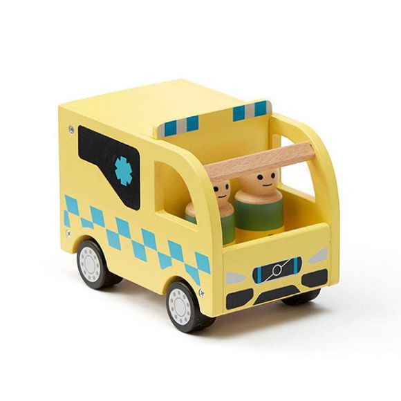 Wooden ambulance Kids Concept aiden στο Bebe Maison