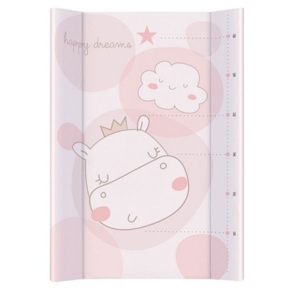 Soft PVC changing pad 70х50cm Hippo Dreams στο Bebe Maison