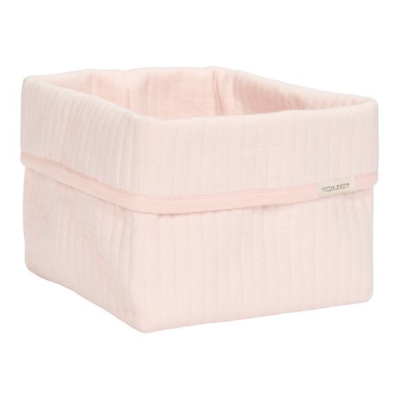 Καλάθι αλλαξιέρας μικρό Little Dutch pure soft pink στο Bebe Maison