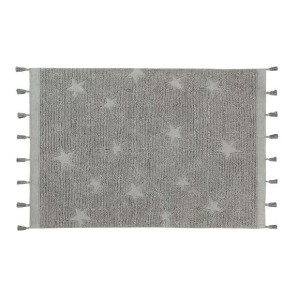 Παιδικό χαλί Lorena Canals Hippy Stars grey C-ΗΙ-SΤ-GRΕΥ 120x175 στο Bebe Maison