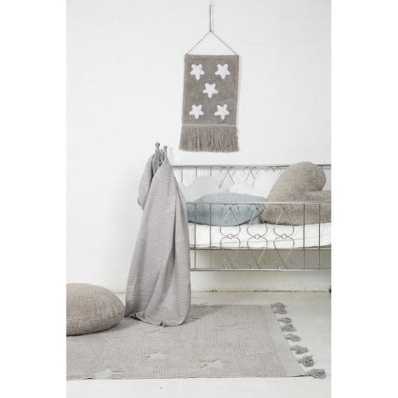 Παιδικό χαλί Lorena Canals Hippy Stars grey C-ΗΙ-SΤ-GRΕΥ 120x175 στο Bebe Maison