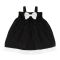 Παιδικό φόρεμα The Tiny Universe “Tiny Shoulders Dress” Black & White στο Bebe Maison